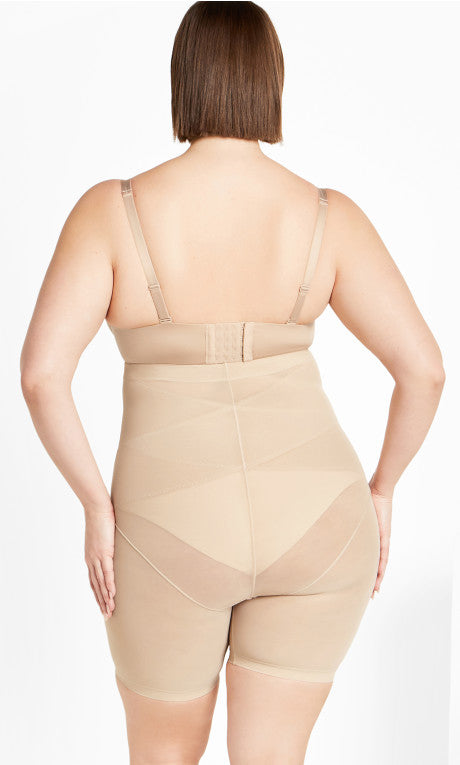 Power Mesh Short - EL Latte