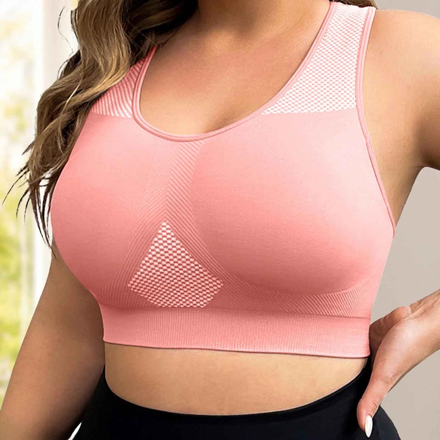 Jaqueline Contrast Yoga Bra