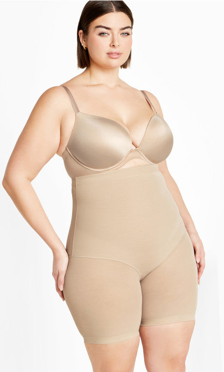 Power Mesh Short - EL Latte